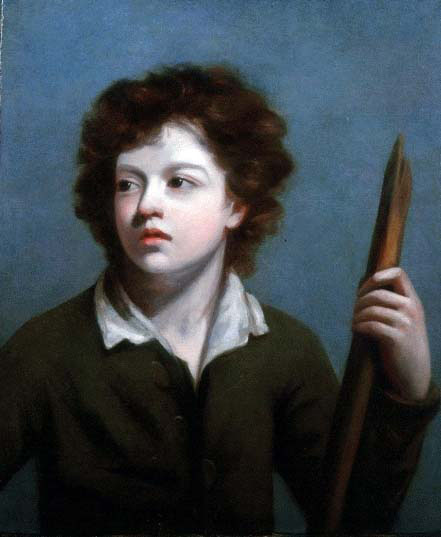 Boy with a Staff